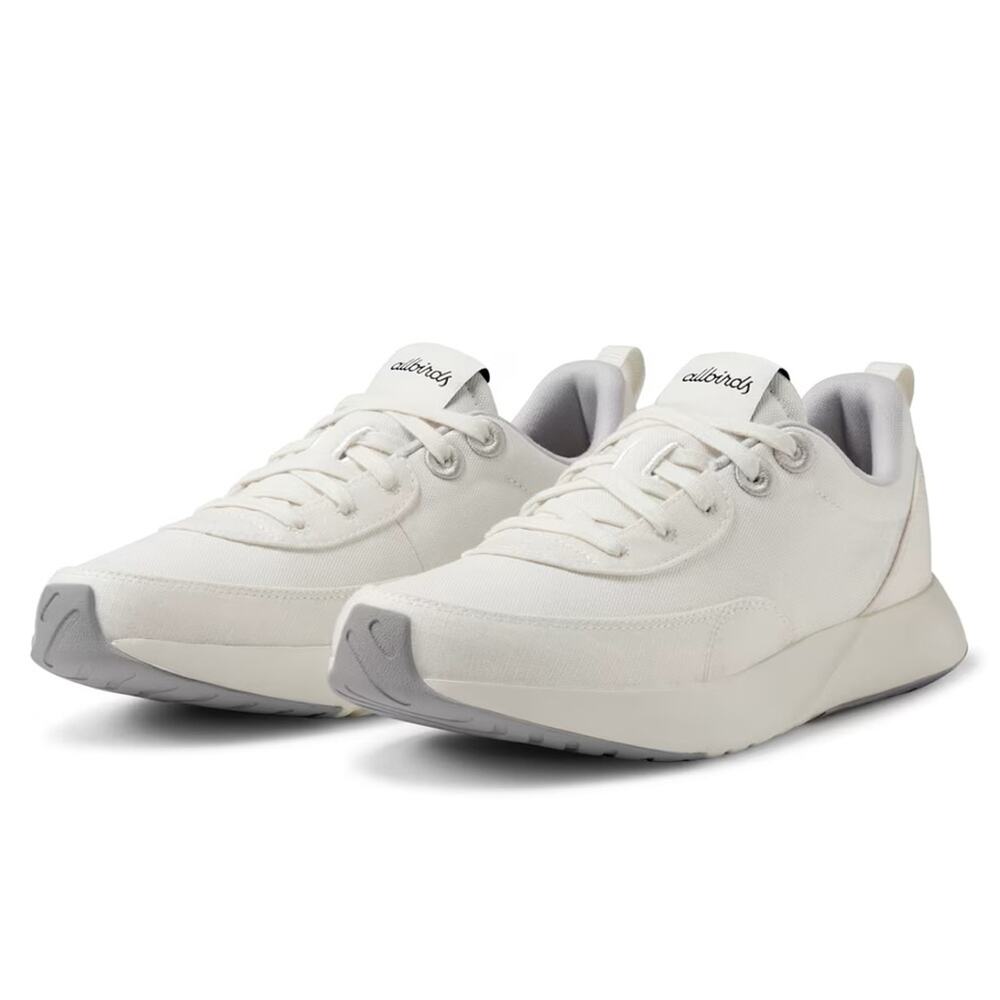 Allbirds Women's Courier Sneaker In Blizzard/Light Grey Size 9 Athleisure Sporty